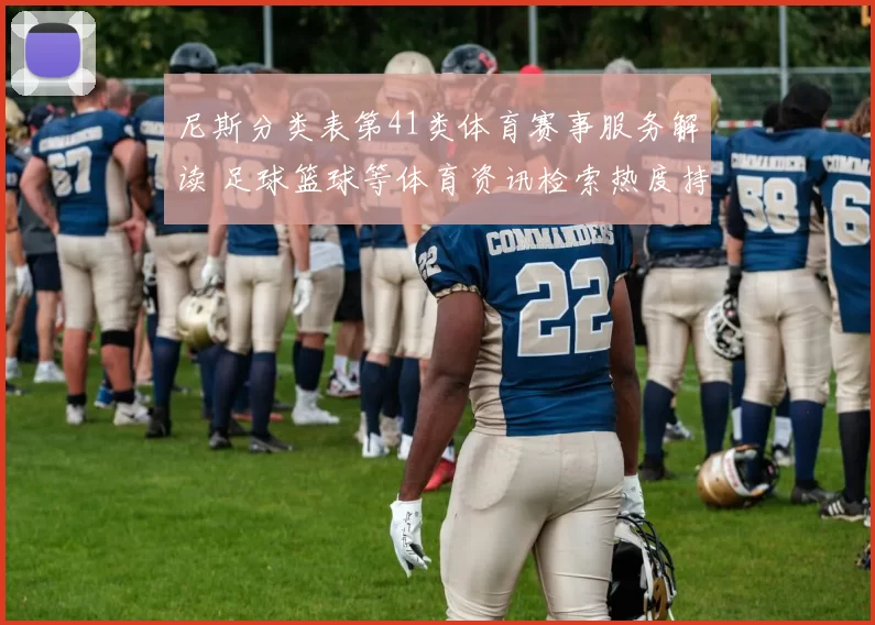 尼斯分类表第41类体育赛事服务解读 足球篮球等体育资讯检索热度持续上升